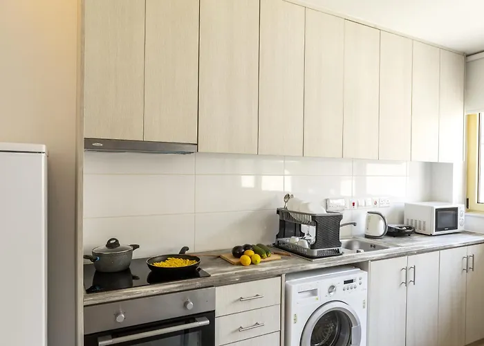 C-premium Apts 100m From And Centre Daire Larnaca